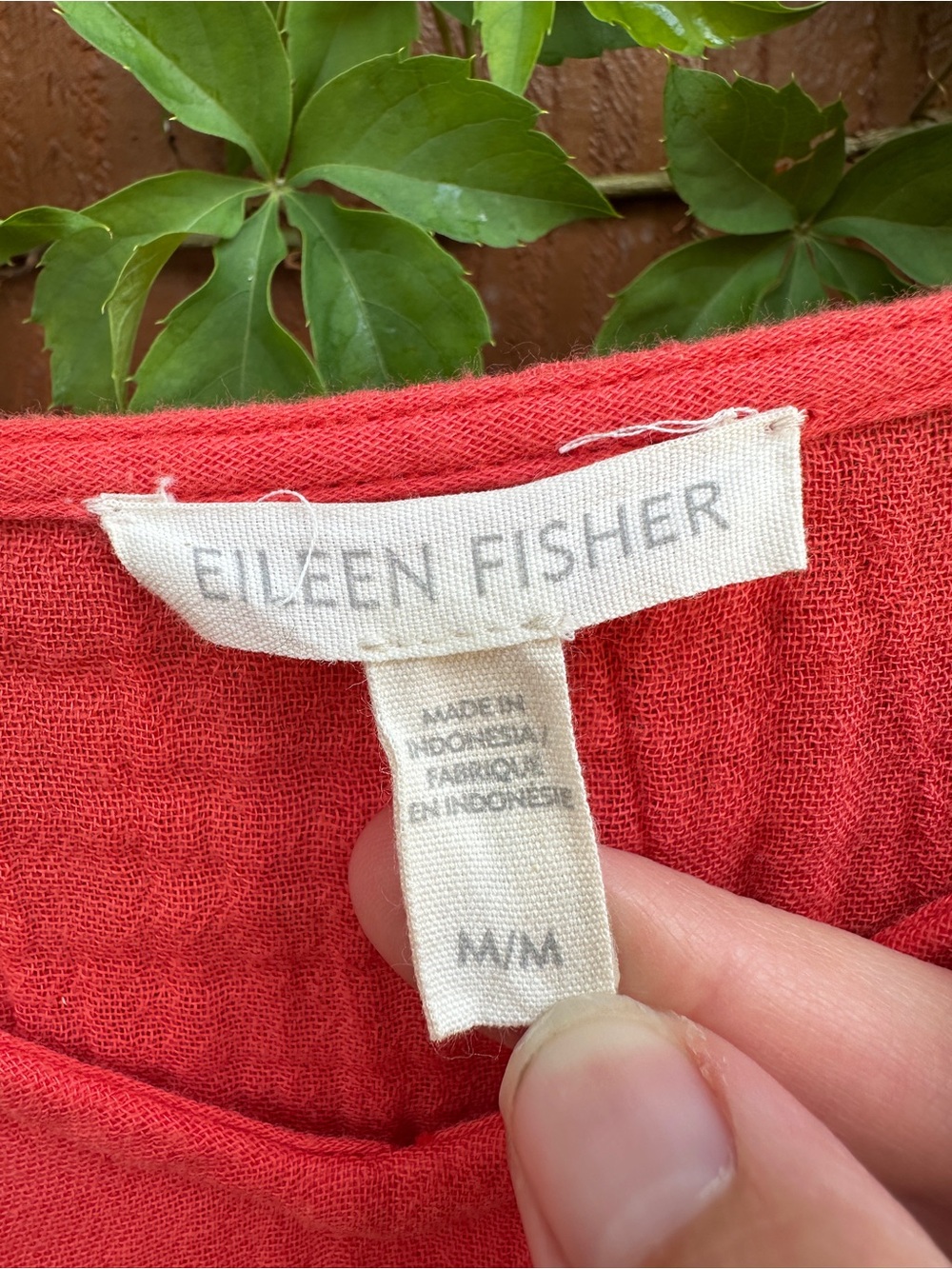 Eileen Fisher cotton gauze dress - Picture 5 of 8